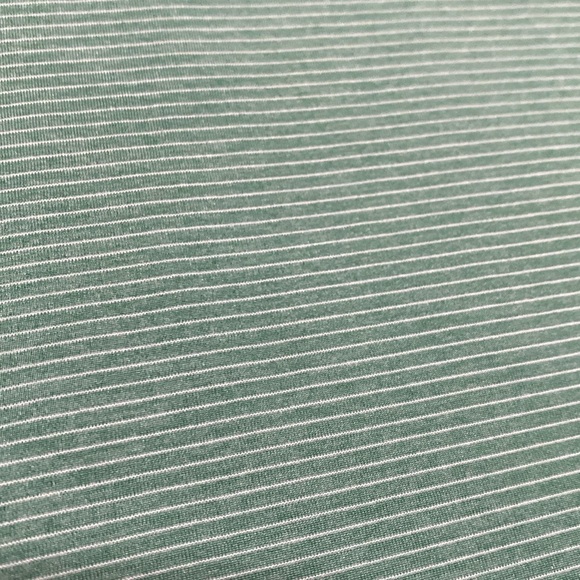 Peter Millar Summer Comfort Men’s XL Green & White Striped Short Sleeve Shirt. - Picture 4 of 10